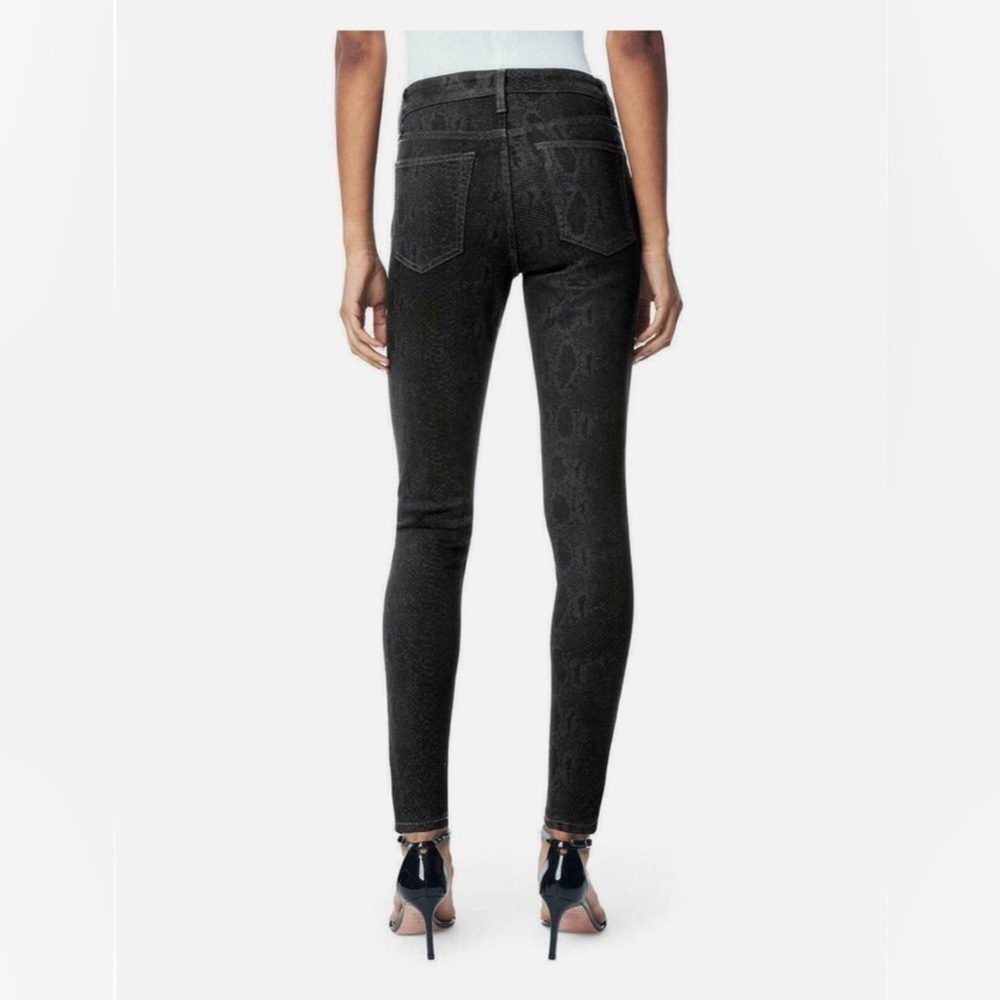 JOE’S JEANS Black Snake Print Skinny Jeans - 27 - Picture 3 of 8